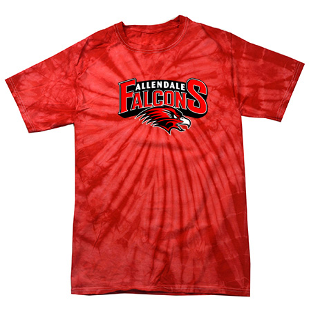 Allendale Spider Tie Dye T-Shirt - Image 4