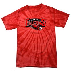 Alternative view of Allendale Youth Youth Spider Tie Dye T-Shirt