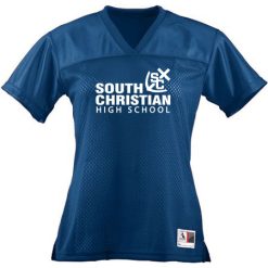 Alternative view of South Christian Ladies Junior Fit Replica Football Tee