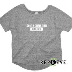 South Christian Ladies Triblend Flowy Tee
