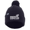 South Christian KNIT FOLD OVER POM-POM BEANIE