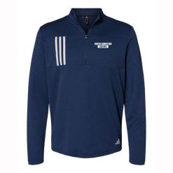South Christian Adult Adidas 3-Stripes Double Knit Quarter-Zip Pullover