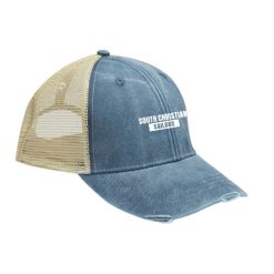 South Christian Heathered/Distressed Ollie Cap