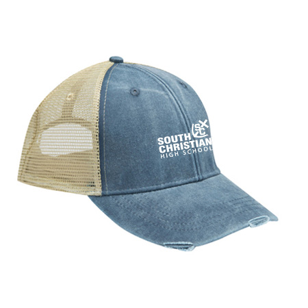 South Christian Heathered/Distressed Ollie Cap - Image 4