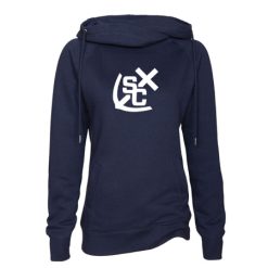 Alternative view of South Christian Ladies Classic Fleece Funnel Neck Pullover Hood