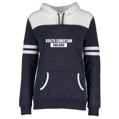 Alternative view of South Christian Ladies Varsity Fleece Pullover Hood