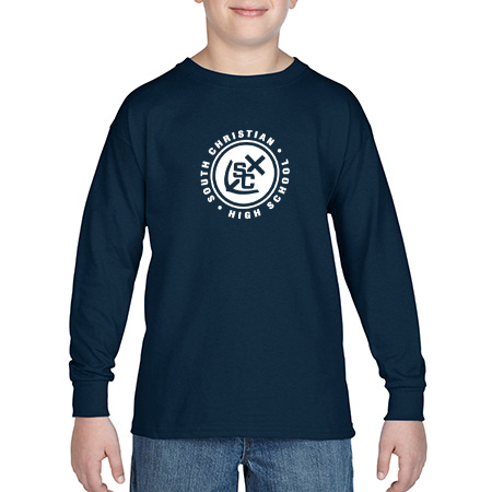South Christian Youth Heavy Cotton™ Youth Long Sleeve T-Shirt - Image 2