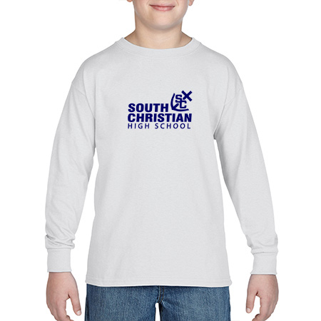 South Christian Youth Heavy Cotton™ Youth Long Sleeve T-Shirt - Image 5