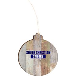 South Christian Light 4.18 X 3.86 Faux Wood Ornament
