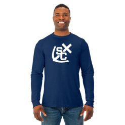 Alternative view of South Christian Adult DRI-Power Long Sleeve Poly T-Shirt