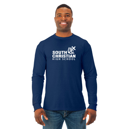 South Christian Adult DRI-Power Long Sleeve Poly T-Shirt - Image 3