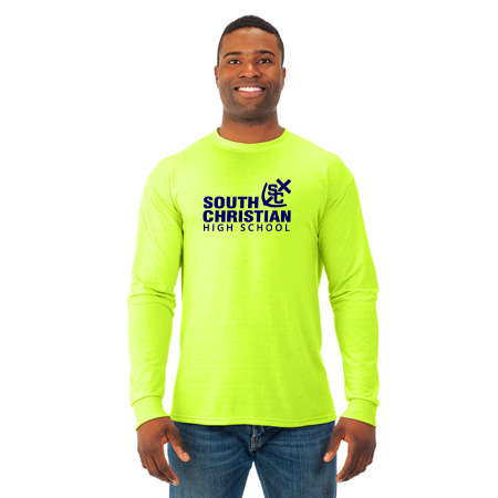 South Christian Adult DRI-Power Long Sleeve Poly T-Shirt - Image 15