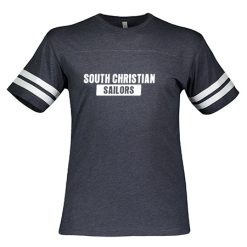 Alternative view of South Christian Adult Men's Football Tee