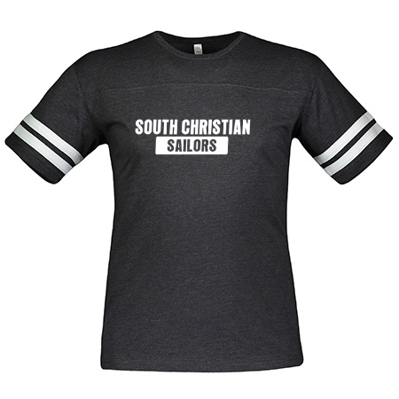 South Christian Adult Men's Football Tee - Image 17