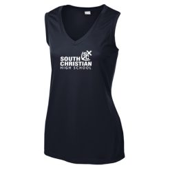 Alternative view of South Christian Ladies Ladies Sleeveless PosiCharge® Competitor™ V-Neck Tee