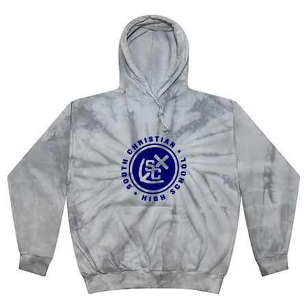 South Christian Adult Tie Dye Fleece Pullover - Image 36