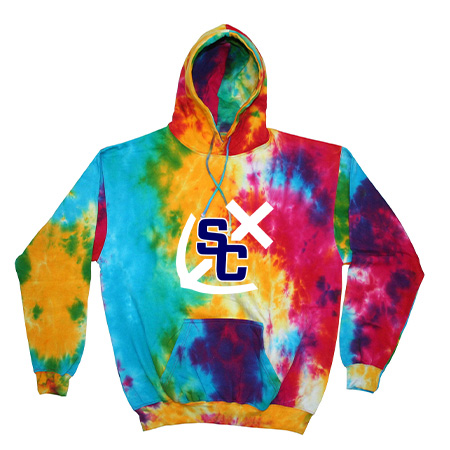 South Christian Adult Tie Dye Fleece Pullover - Image 47