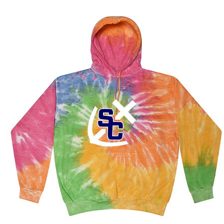 South Christian Adult Tie Dye Fleece Pullover - Image 61