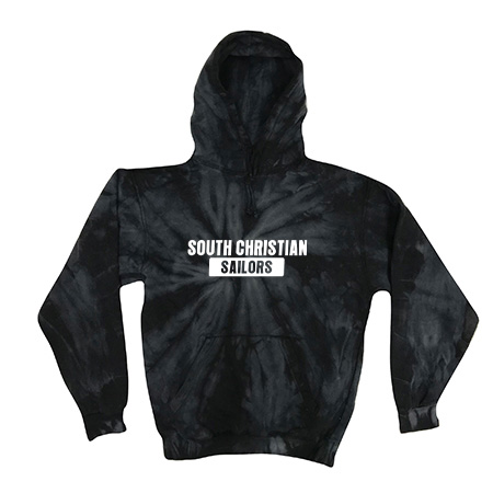 South Christian Adult Tie Dye Fleece Pullover - Image 64