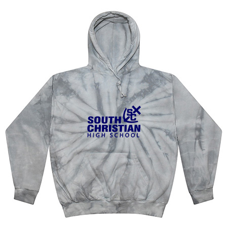 South Christian Adult Tie Dye Fleece Pullover - Image 23