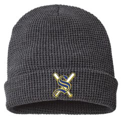 Alternative view of Shoreline Stix Waffle Cuff Beanie