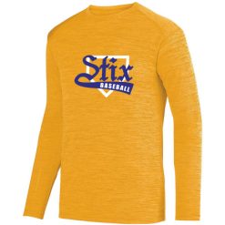 Alternative view of Shoreline Stix Adult SHADOW TONAL HEATHER LONG SLEEVE TEE