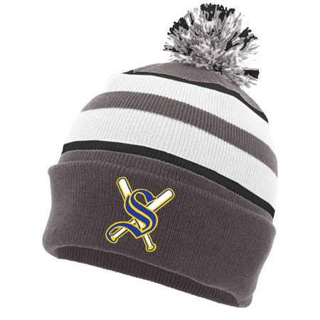 Shoreline Stix KNIT FOLD OVER POM-POM BEANIE - Image 9