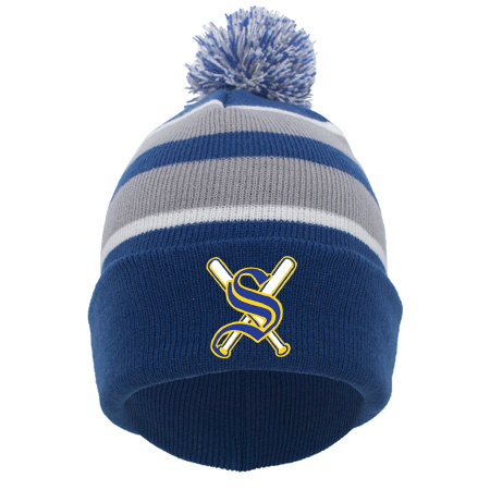 Shoreline Stix KNIT FOLD OVER POM-POM BEANIE - Image 8