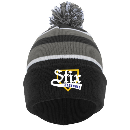 Shoreline Stix KNIT FOLD OVER POM-POM BEANIE - Image 17