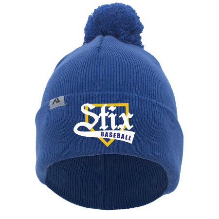 Shoreline Stix KNIT FOLD OVER POM-POM BEANIE - Image 32