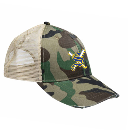 Shoreline Stix Heathered/Distressed Ollie Cap - Image 10