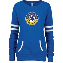 Shoreline Stix Ladies Varsity Fleece Crew Neck Pullover