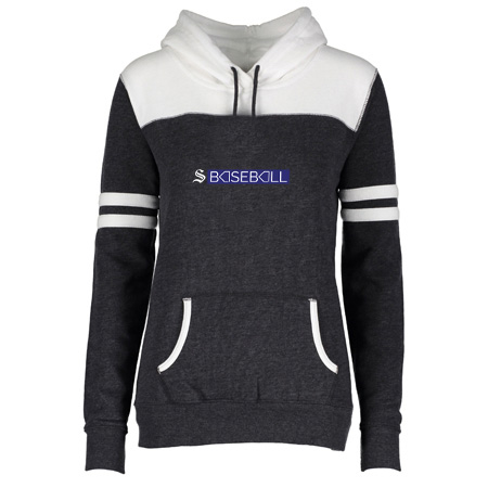 Shoreline Stix Ladies Varsity Fleece Pullover Hood - Image 18