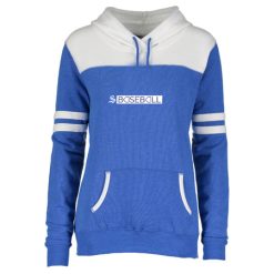Alternative view of Shoreline Stix Ladies Varsity Fleece Pullover Hood