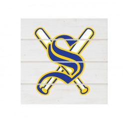 Alternative view of Shoreline Stix White Wood Pallet Coaster  Set of 1  no holder