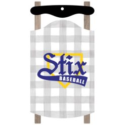 Alternative view of Shoreline Stix Sled Ornament