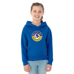 Alternative view of Shoreline Stix Youth NuBlend® Youth Hooded Sweatshirt