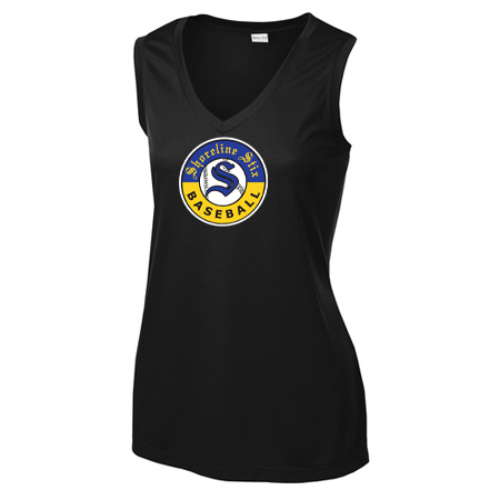 Shoreline Stix Ladies Ladies Sleeveless PosiCharge® Competitor™ V-Neck Tee - Image 9