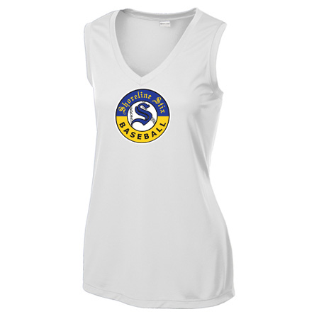 Shoreline Stix Ladies Ladies Sleeveless PosiCharge® Competitor™ V-Neck Tee - Image 18