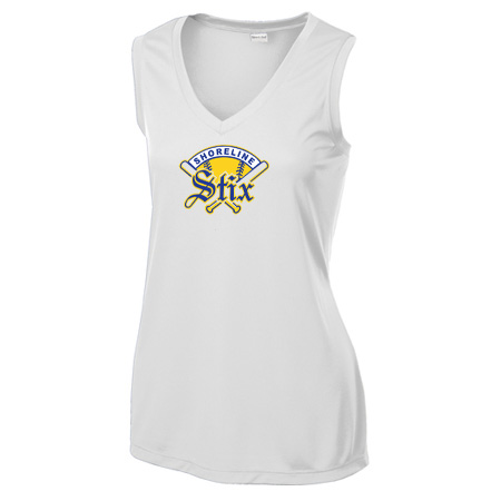 Shoreline Stix Ladies Ladies Sleeveless PosiCharge® Competitor™ V-Neck Tee - Image 8