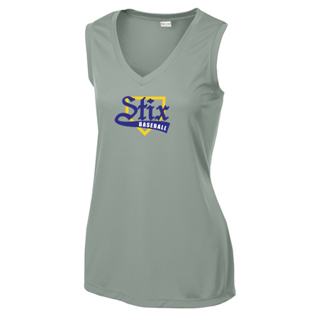 Shoreline Stix Ladies Ladies Sleeveless PosiCharge® Competitor™ V-Neck Tee - Image 19