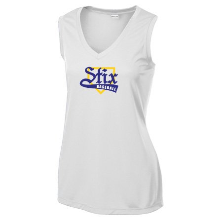 Shoreline Stix Ladies Ladies Sleeveless PosiCharge® Competitor™ V-Neck Tee - Image 11