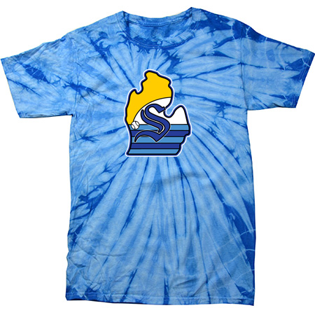 Shoreline Stix Youth Youth Spider Tie Dye T-Shirt - Image 16