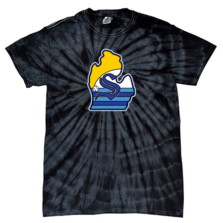 Shoreline Stix Youth Youth Spider Tie Dye T-Shirt - Image 34