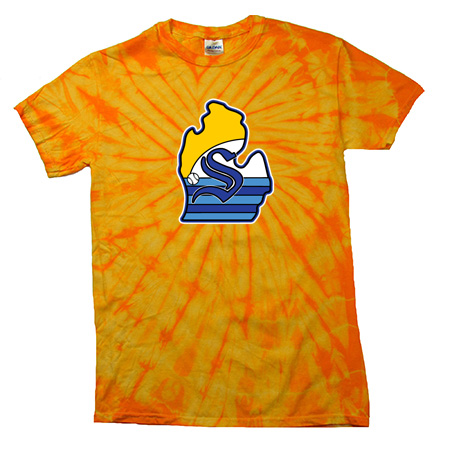 Shoreline Stix Youth Youth Spider Tie Dye T-Shirt - Image 9