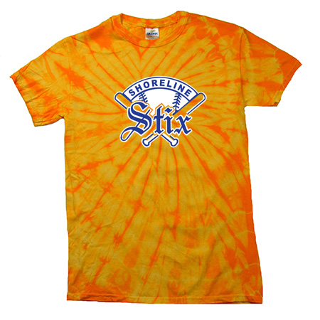 Shoreline Stix Youth Youth Spider Tie Dye T-Shirt - Image 17