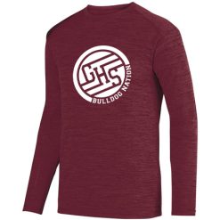 Grandville Adult SHADOW TONAL HEATHER LONG SLEEVE TEE