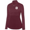 Grandville Ladies Shadow Tonal Heather ¼ Zip Pullover