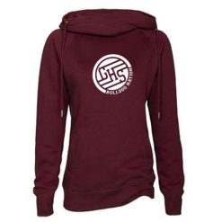 Alternative view of Grandville Ladies Classic Fleece Funnel Neck Pullover Hood