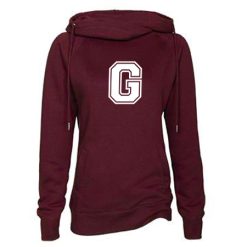 Grandville Ladies Classic Fleece Funnel Neck Pullover Hood